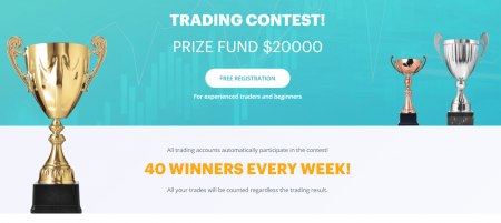 Raceoption Trading Contest - กองทุนรางวัล $ 20,000